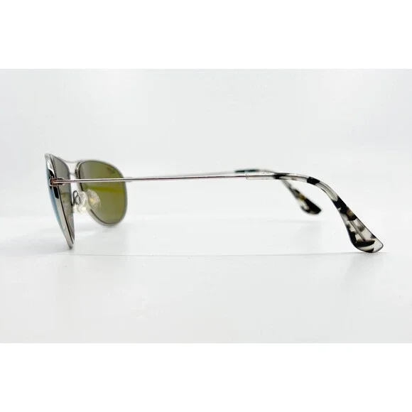 Maui Jim Sea Horse MJ 772-17 Silver Gray Sunglasses 60-15-143 8842